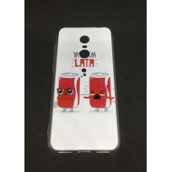 Cover Silicone With Design For Xiaomi Redmi 5 Plus